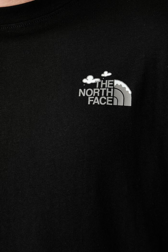 The North Face тениска мъжка от памук Natural Relaxed черна NF0A8JPQJK31