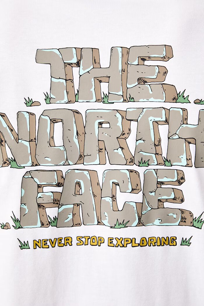 The North Face тениска мъжка от памук Relaxed бяла NF0A8JBEFN41