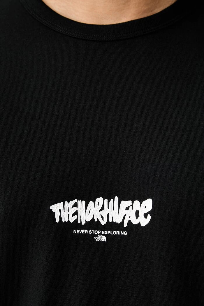 The North Face тениска мъжка от памук Relaxed черна NF0A8JA6JK31