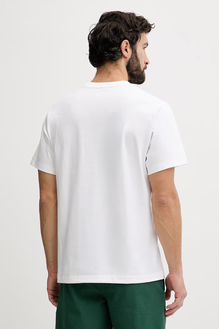 The North Face тениска мъжка памучна EXPLORER RELAXED бяла NF0A8G9MFN41