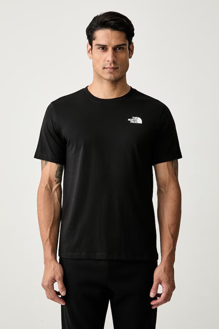 The North Face тениска мъжка с памук GRAPHIC черна NF0A8GV0JK31
