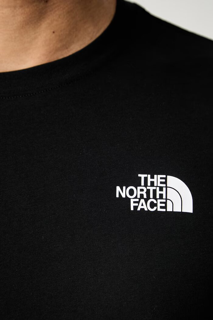 The North Face тениска мъжка с памук GRAPHIC черна NF0A8GV0JK31