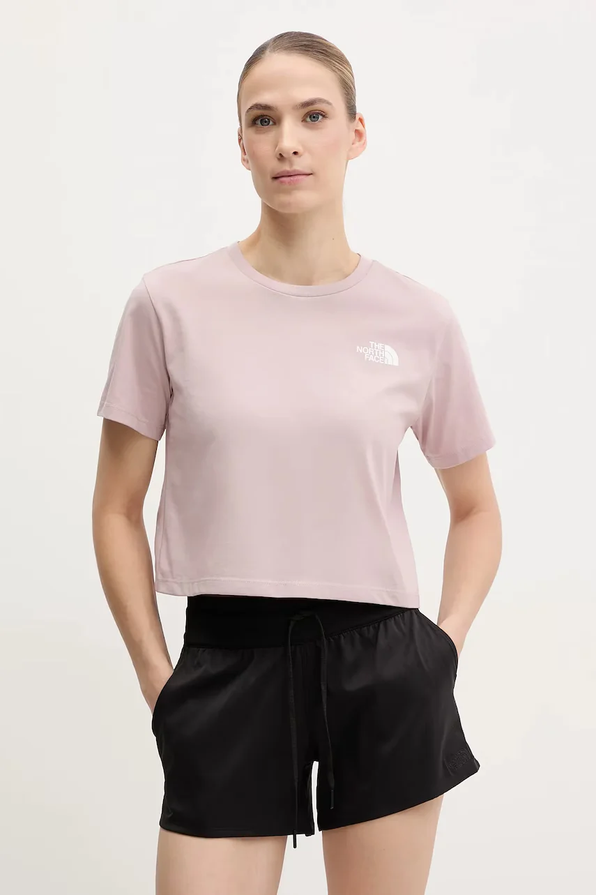The North Face Тениска Simple Dome Cropped Slim