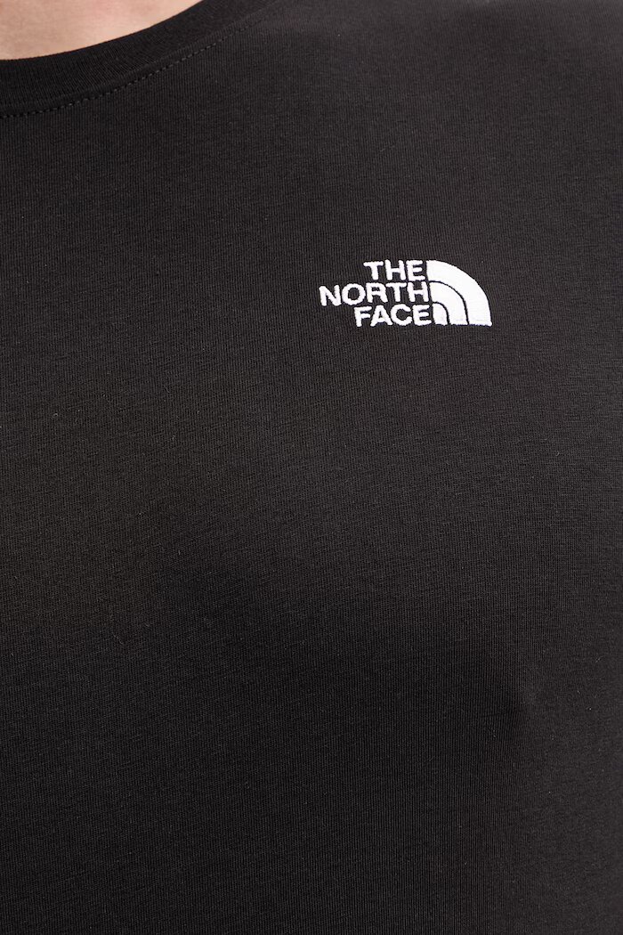 The North Face Тениска Simple Dome в черно с изчистен дизайн NF0A8CZ2JK31