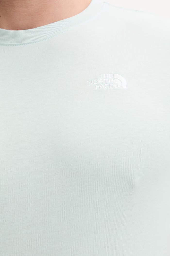 The North Face Тениска Simple Dome в зелено с изчистен дизайн NF0A8CZ2G701