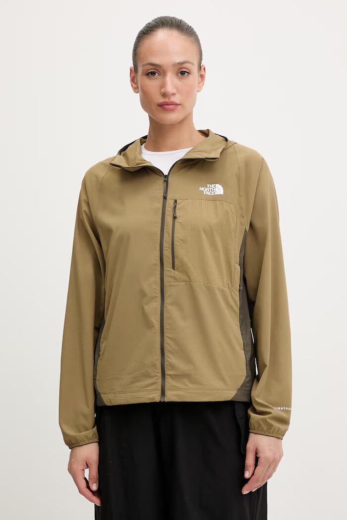 The North Face туристическо яке дамско Woven зелено NF0A8ER2JV41