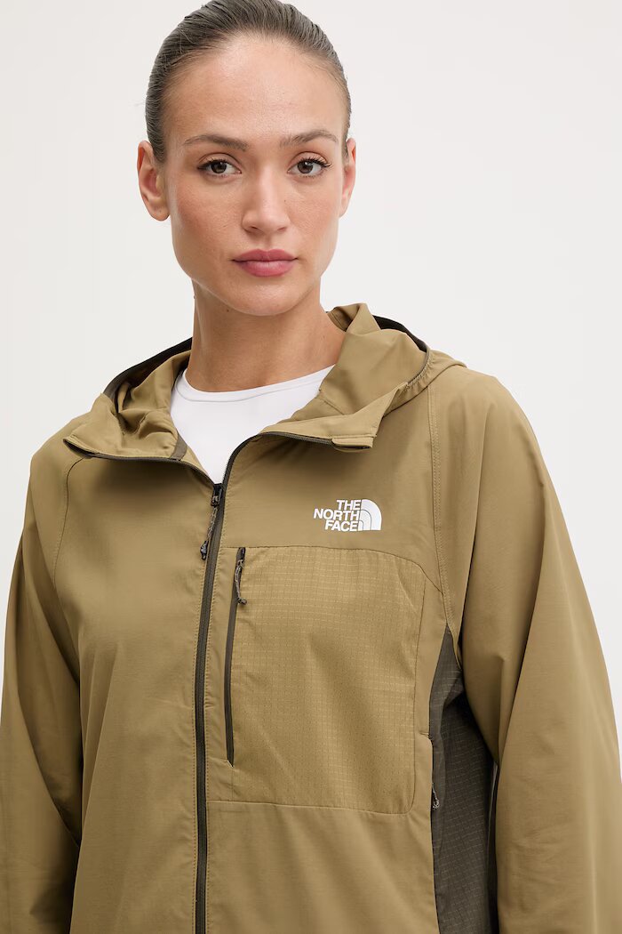 The North Face туристическо яке дамско Woven зелено NF0A8ER2JV41