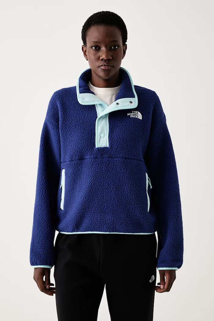 The North Face уголемен суичър дамски Cragmont тъмносин NF0A8J42UE61