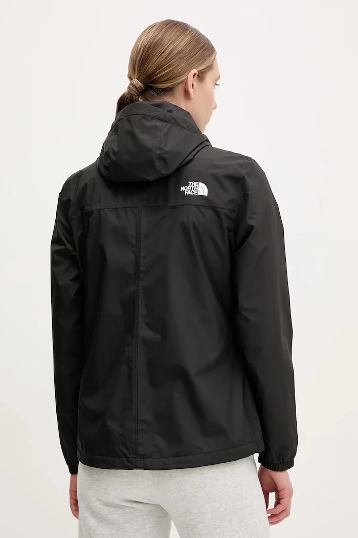 The North Face Яке Antora Rain в черно преходен модел NF0A8BKDJK31