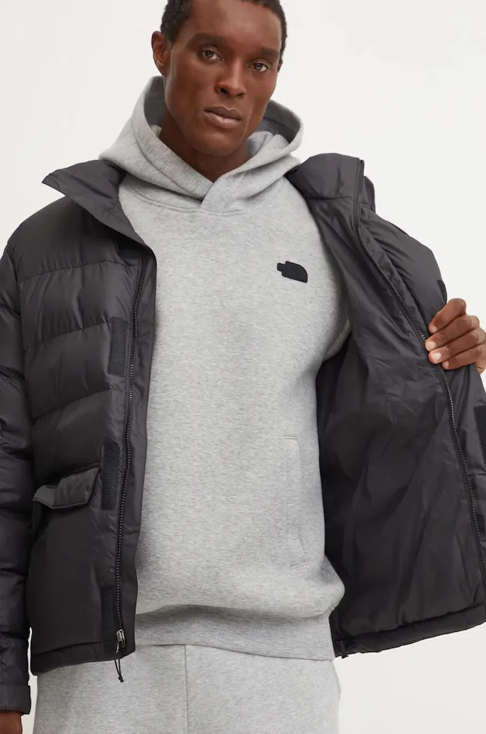 The North Face Яке Limbara в черно зимен модел NF0A89EGJK31