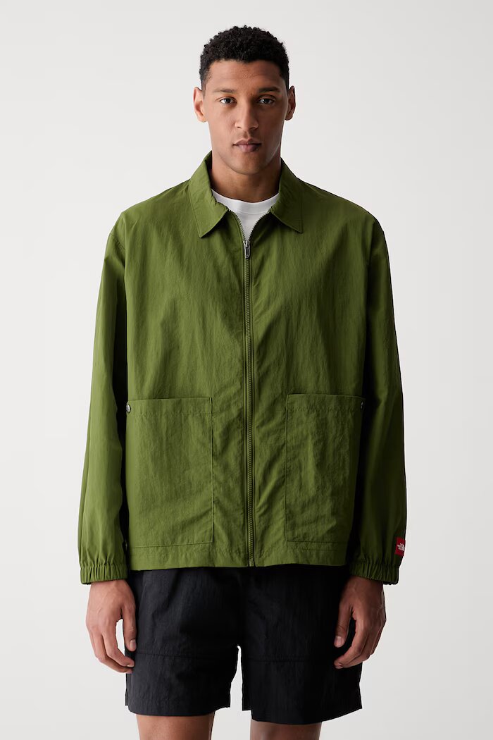 The North Face яке тип риза мъжко зелено NF0A8FHCBRI1