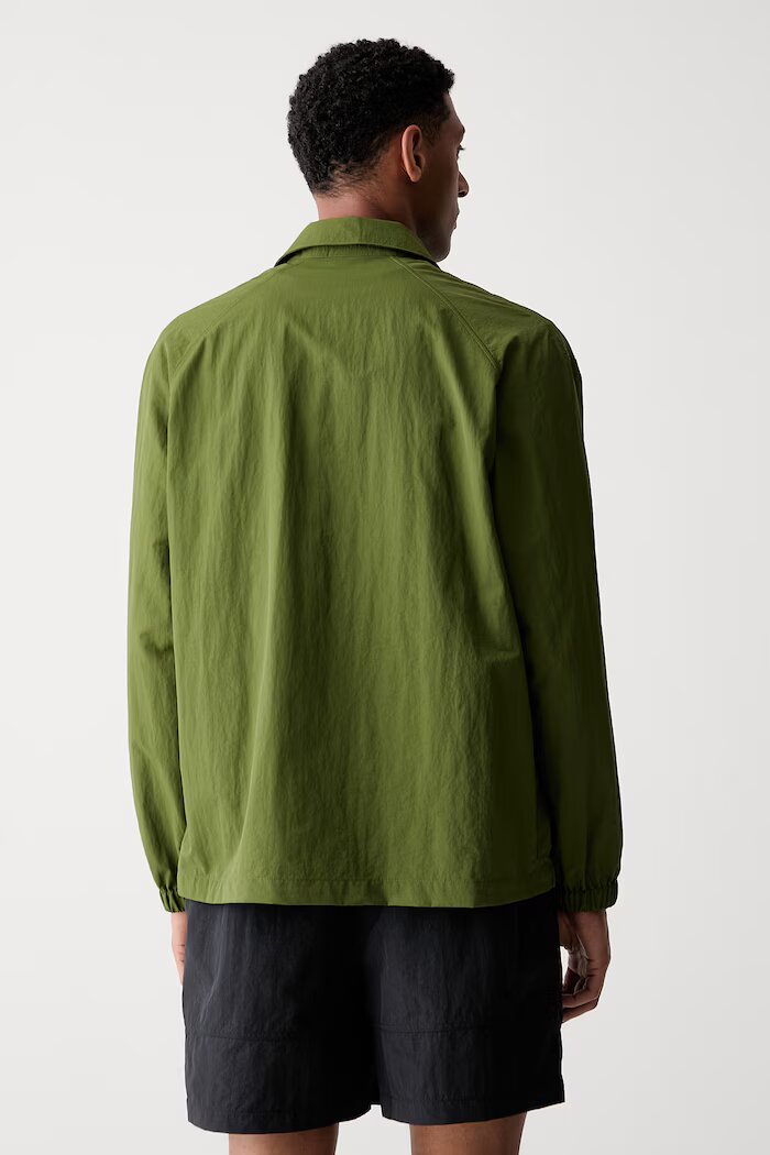 The North Face яке тип риза мъжко зелено NF0A8FHCBRI1
