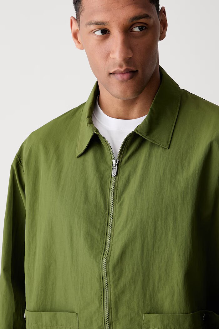 The North Face яке тип риза мъжко зелено NF0A8FHCBRI1