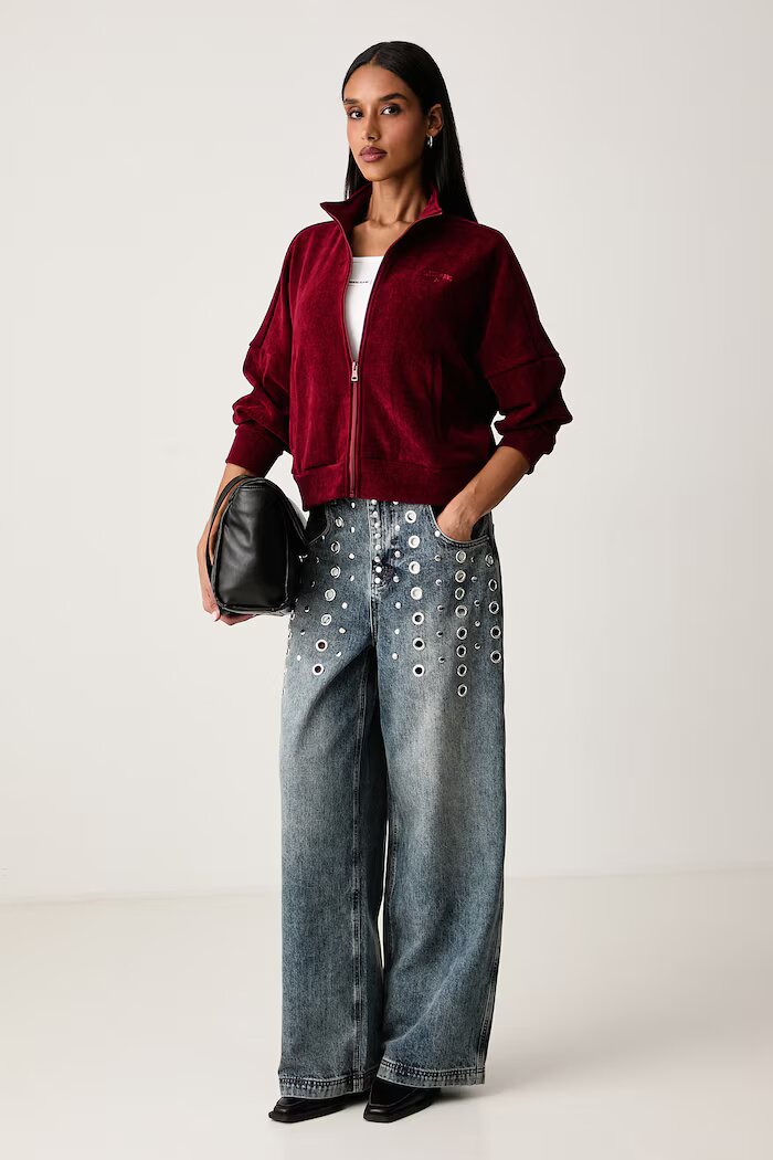 The Ragged Priest дънки relaxed fit дамски сини RPHS261004DN