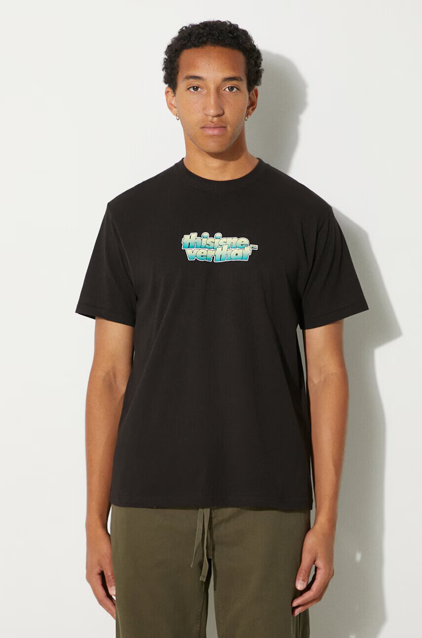 thisisneverthat Памучна тениска Gradient OL-Logo Tee