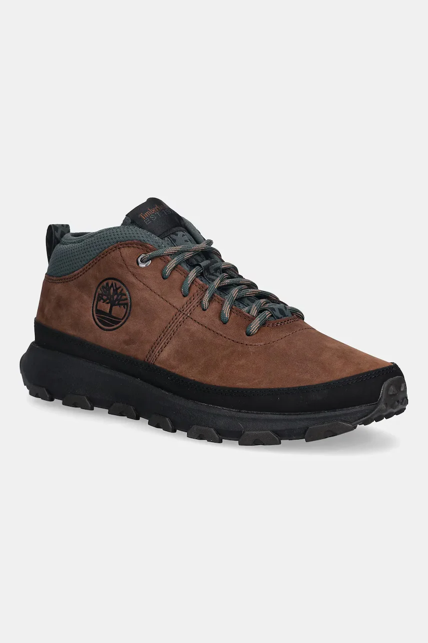 Timberland Кожени обувки Winsor Trail Mid Lace