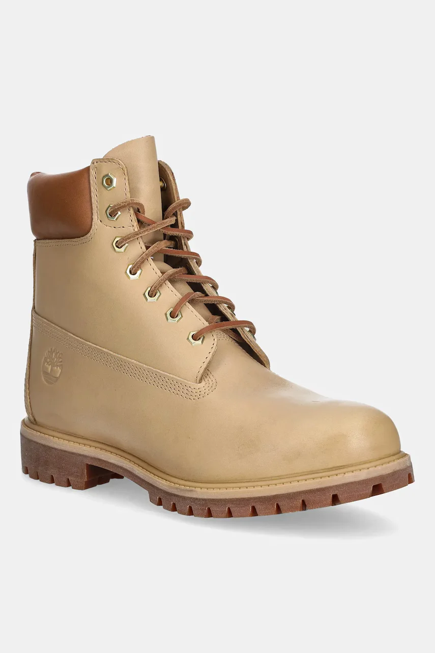 Timberland Кожени туристически обувки Premium 6 In Lace Waterproof