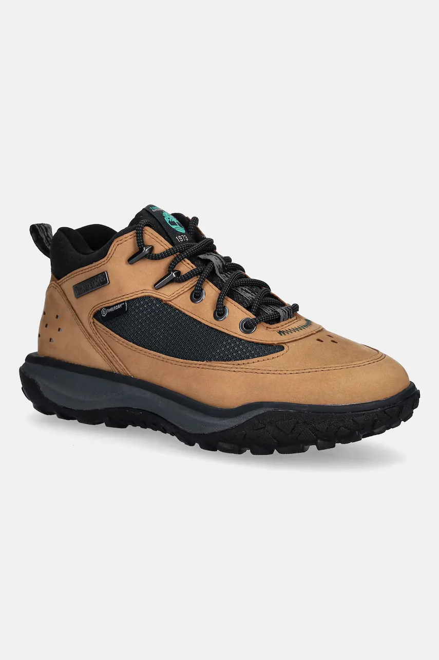 Timberland Кожени туристически обувки Timbercush Motion 7 Mid