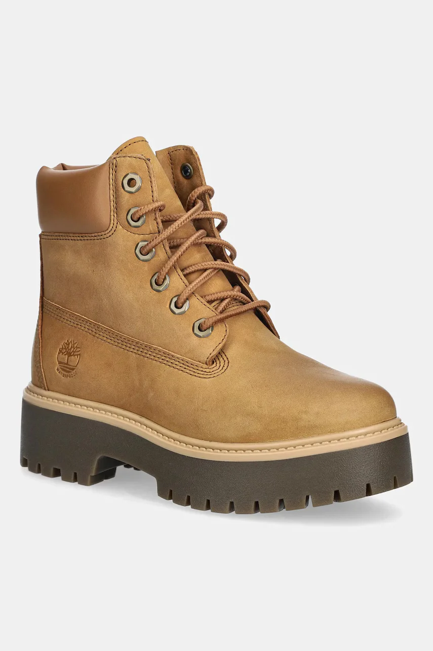 Timberland Кубинки от набук Stone Street 6 Inch Lace Up Waterproof