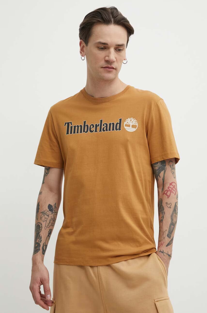 Timberland Памучна тениска