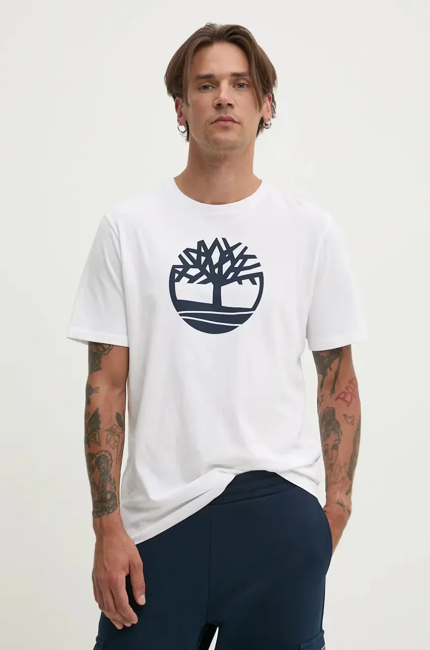 Timberland Памучна тениска