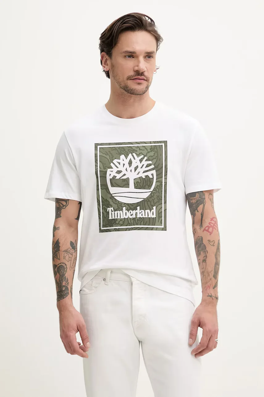 Timberland Памучна тениска