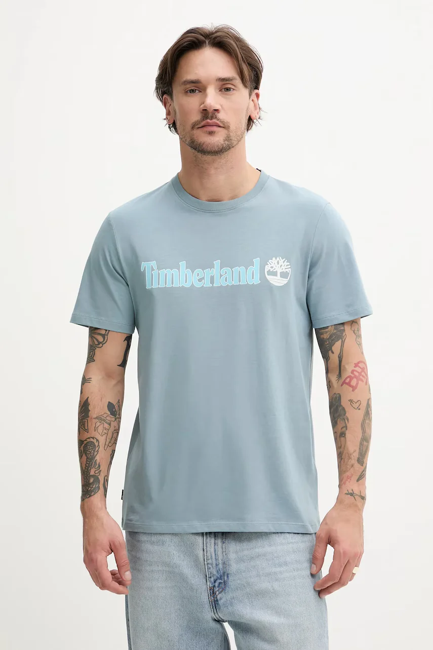 Timberland Памучна тениска