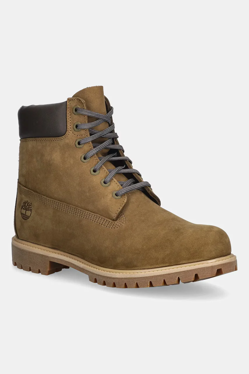Timberland Туристически обувки от набук Premium 6 Inch Lace Up Waterproof