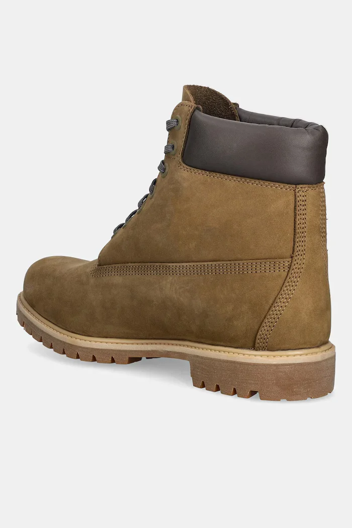 Timberland Туристически обувки от набук Premium 6 Inch Lace Up Waterproof в зелено TB0A2P6WA5D1