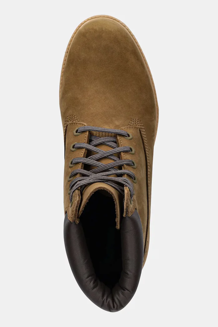 Timberland Туристически обувки от набук Premium 6 Inch Lace Up Waterproof в зелено TB0A2P6WA5D1