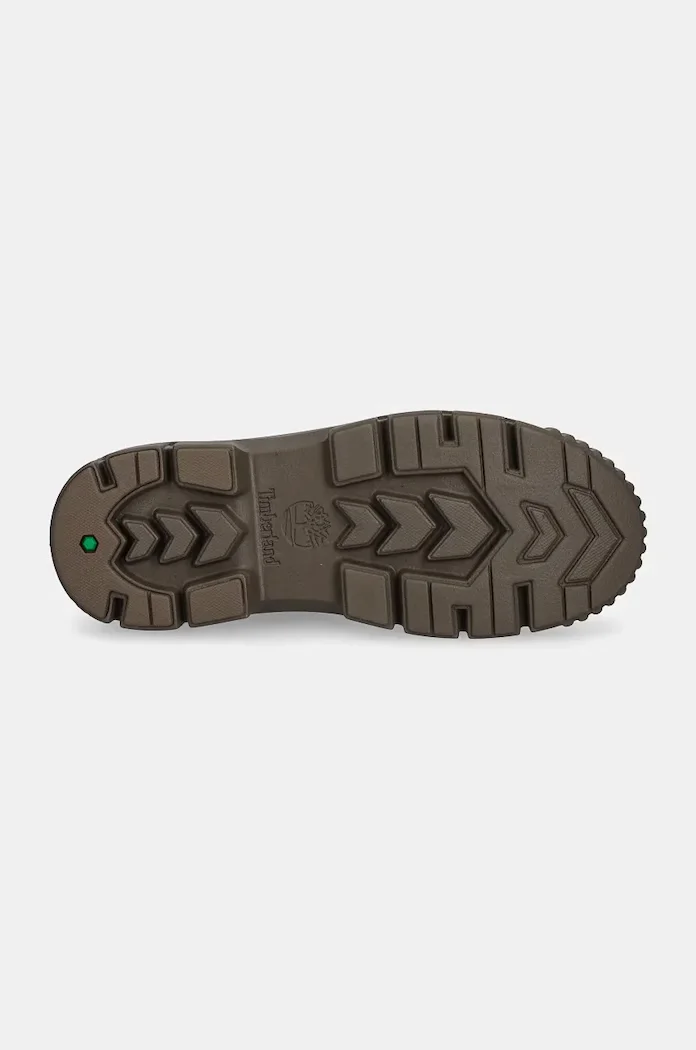 Timberland Велурени кубинки Greyfield в кафяво с платформа TB0A2FT6EM51