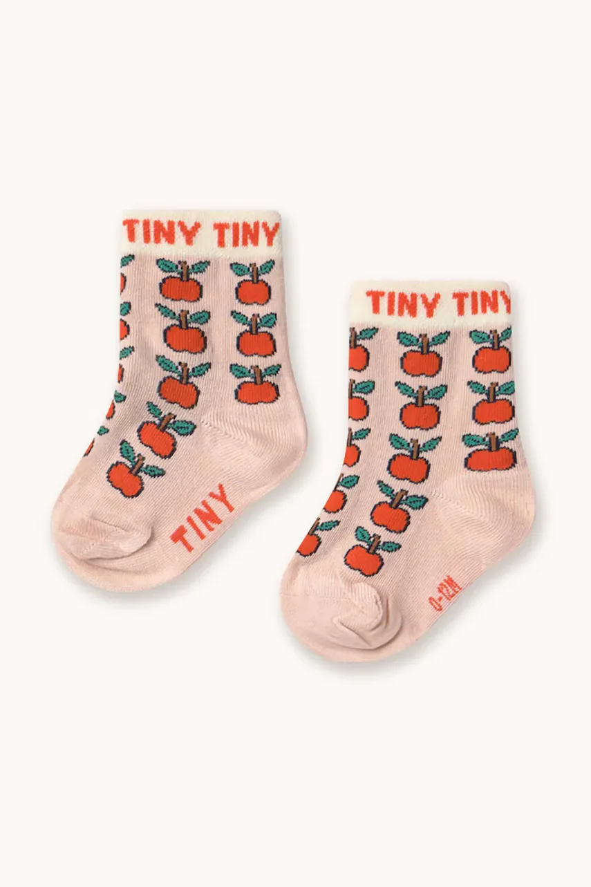 Tinycottons Бебешки чорапи APPLES MEDIUM SOCKS