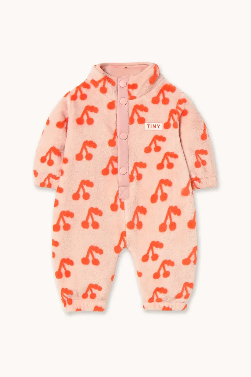 Tinycottons Бебешки гащеризон CHERRIES POLAR ONE-PIECE