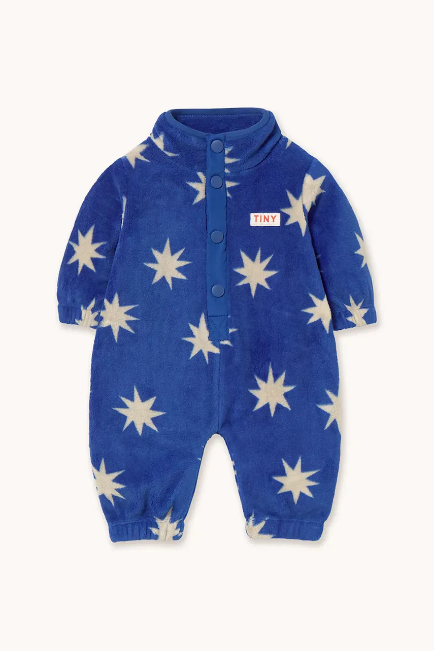 Tinycottons Бебешки гащеризон STARS POLAR ONE-PIECE