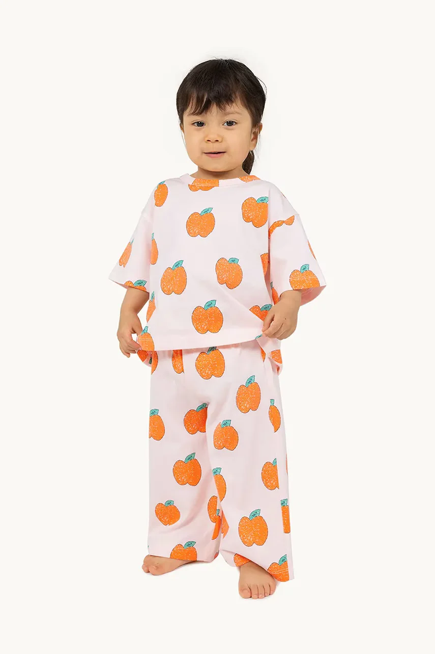 Tinycottons Бебешки памучен панталон APPLES BABY PANT