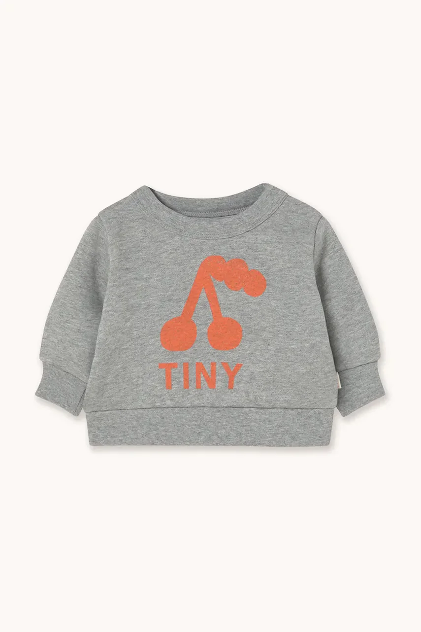 Tinycottons Бебешки памучен суичър CHERRY GRAPHIC BABY SWEATSHIRT