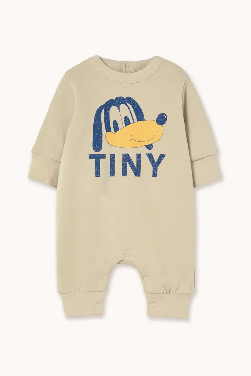 Tinycottons Бебешки памучни ританки TINY DOG GRAPHIC ONE-PIECE