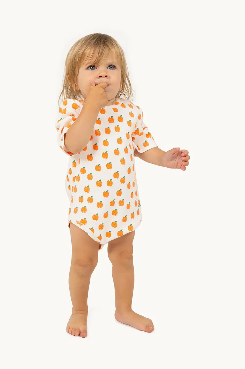 Tinycottons Бебешко боди APPLES RIB BODY