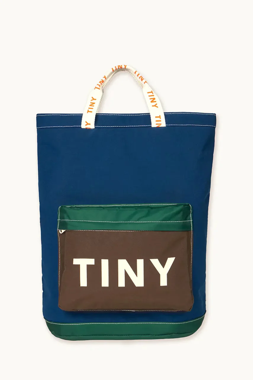 Tinycottons Детска чанта COLOR BLOCK TOTEPACK