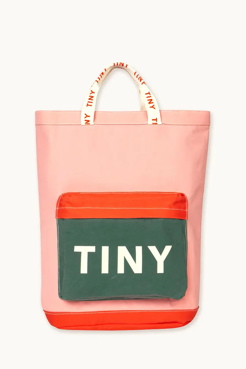Tinycottons Детска чанта COLOR BLOCK TOTEPACK