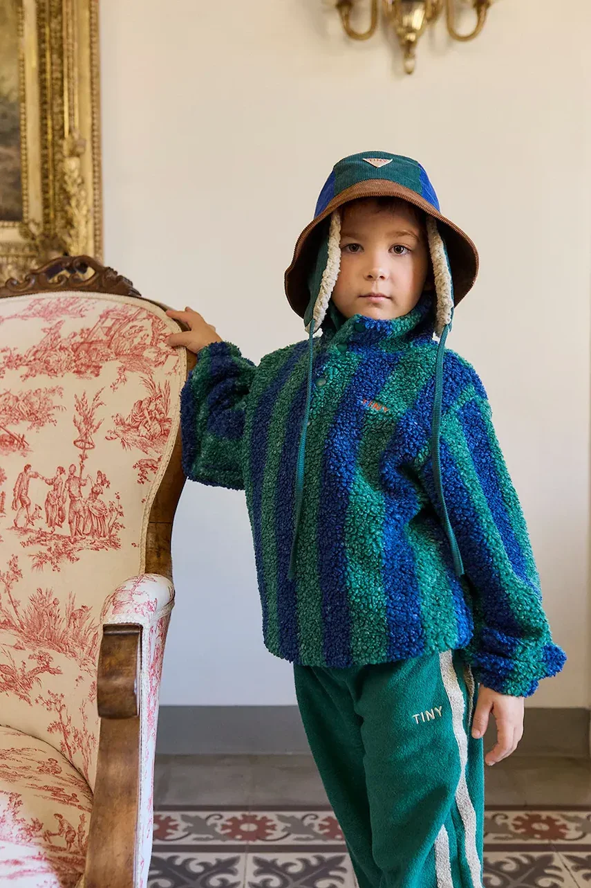 Tinycottons Детска памучна капела COLOR BLOCK BUCKET HAT