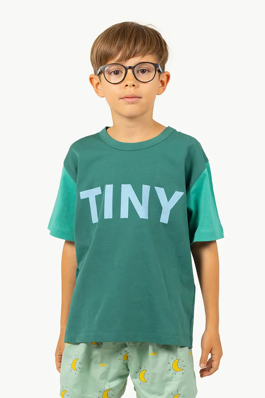 Tinycottons Детска памучна тениска COLOR BLOCK TEE