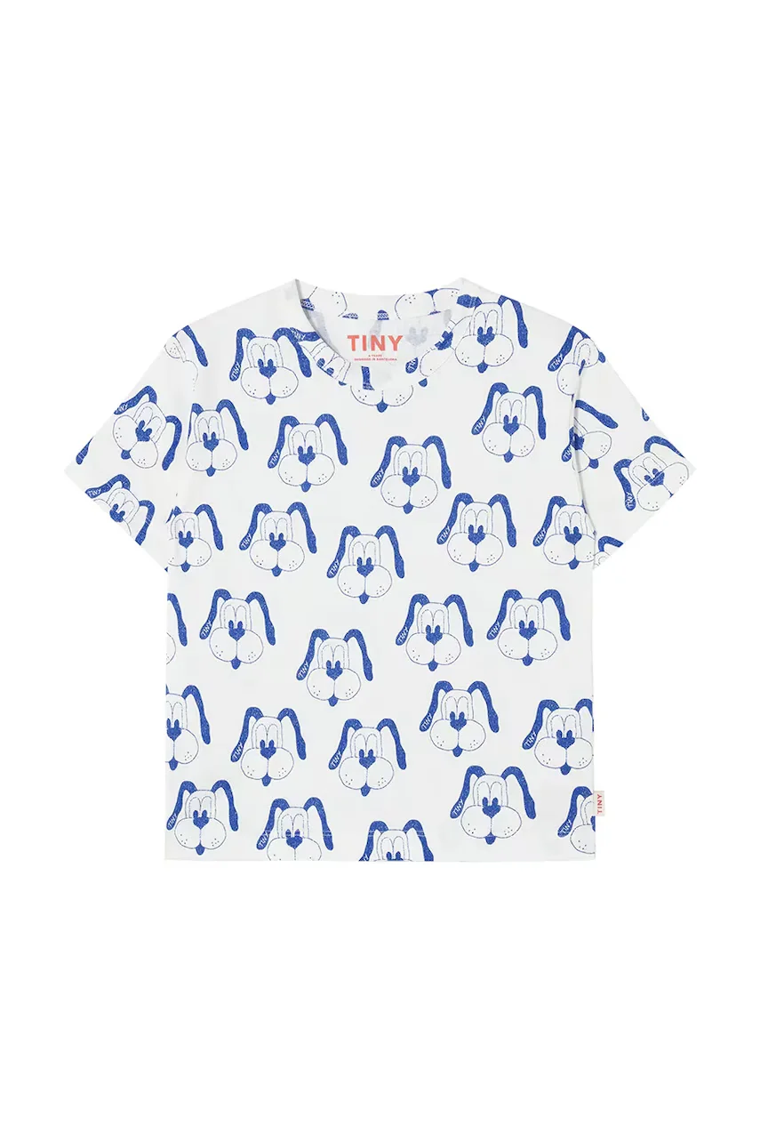 Tinycottons Детска памучна тениска DOGS TEE