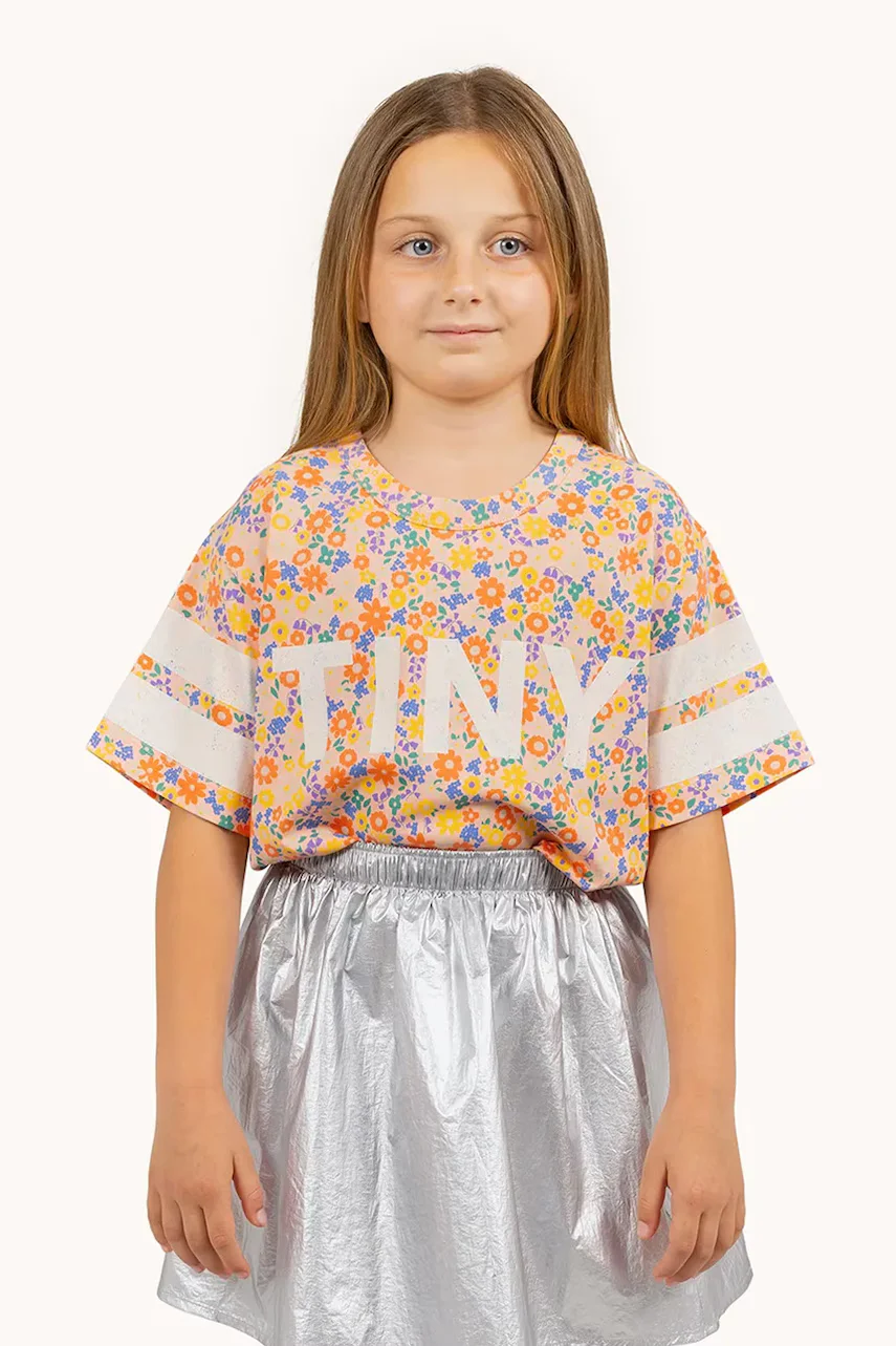 Tinycottons Детска памучна тениска GARDEN TEE