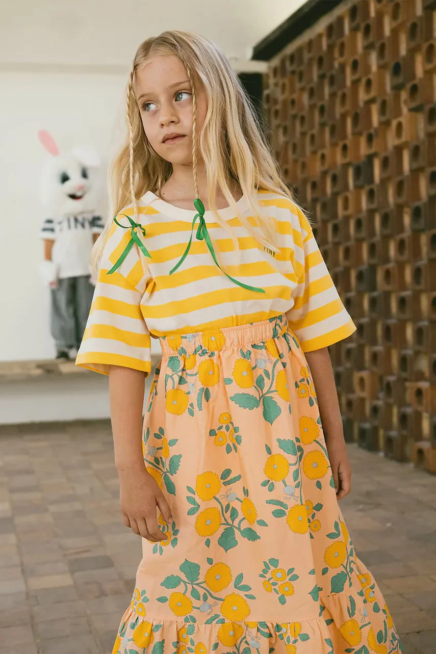 Tinycottons Детска памучна тениска STRIPES TEE