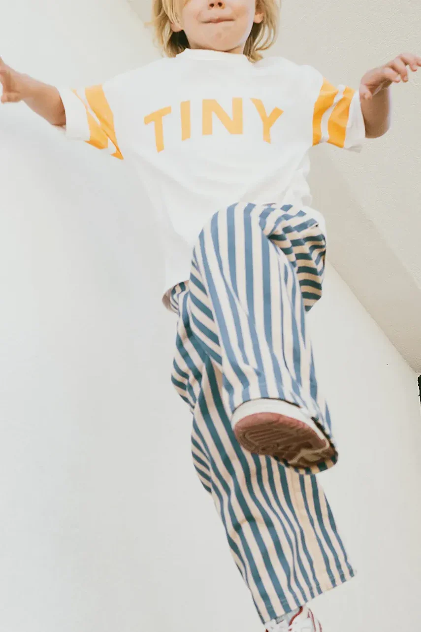 Tinycottons Детска памучна тениска STRIPES TINY TEE