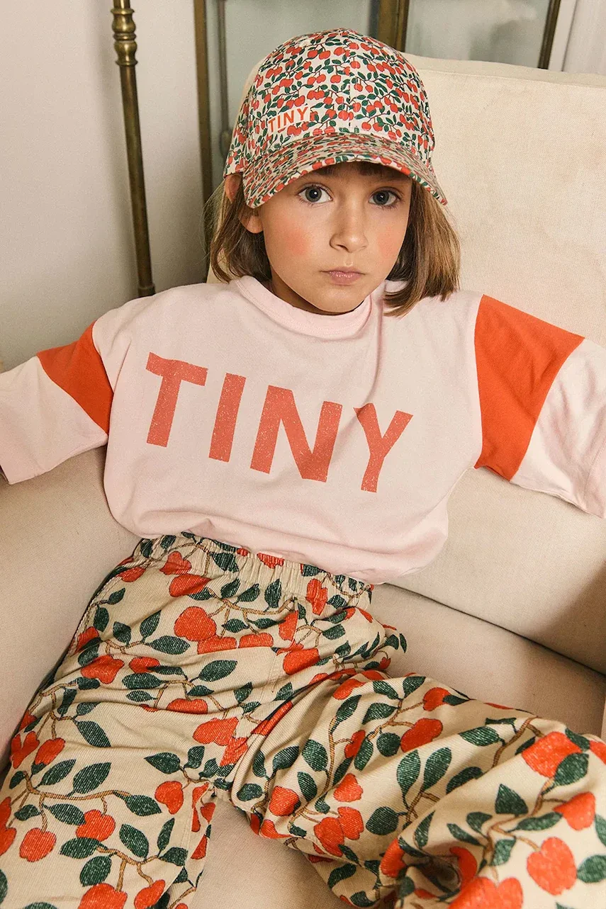 Tinycottons Детска памучна тениска TINY COLOR BLOCK TEE