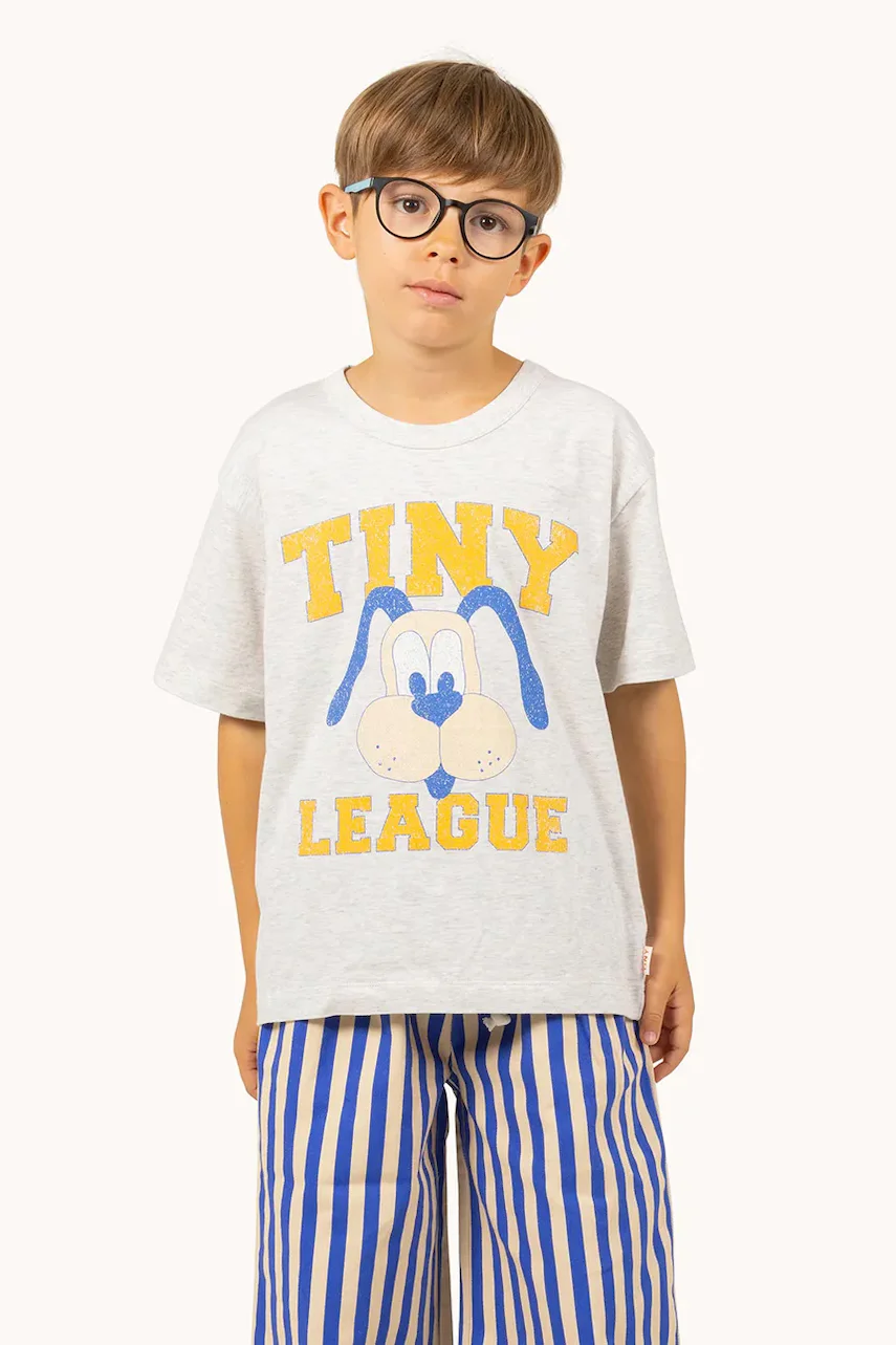 Tinycottons Детска памучна тениска TINY LEAGUE GRAPHIC TEE