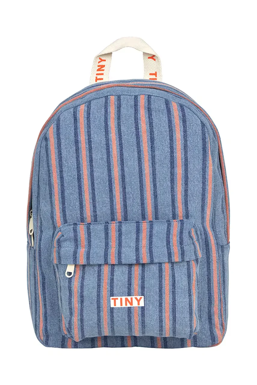 Tinycottons Детска раница STRIPES DENIM BACKPACK