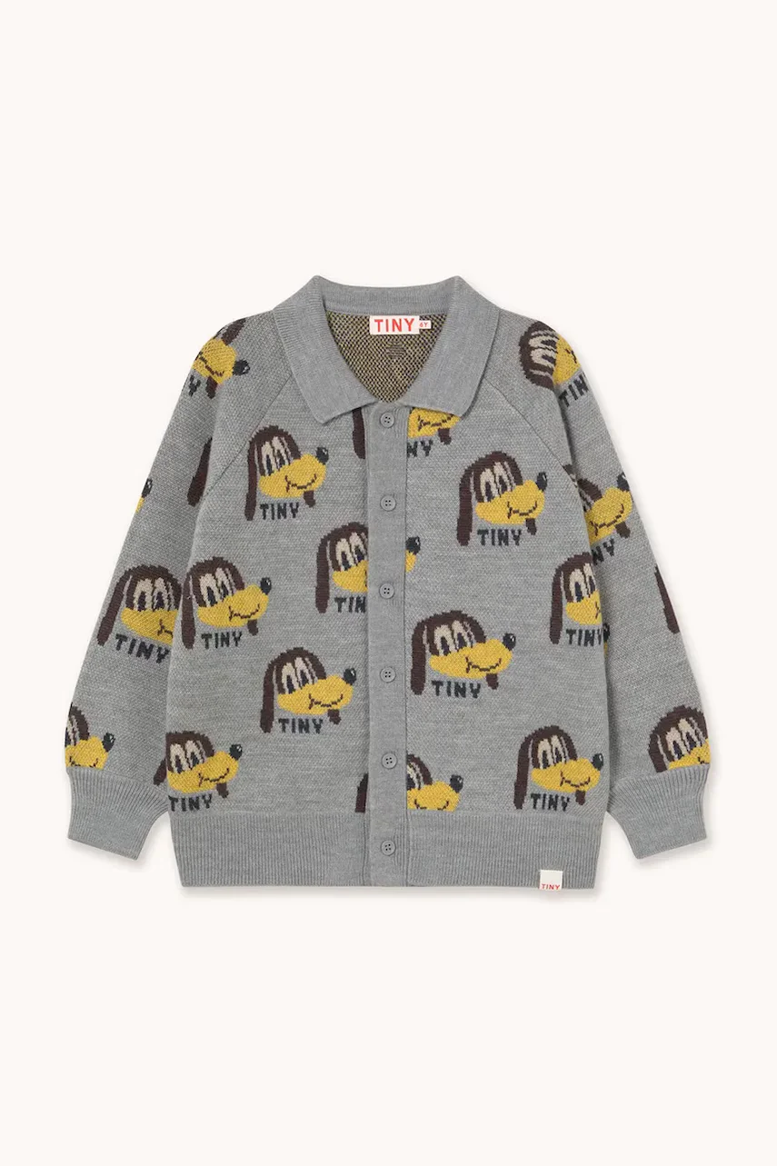 Tinycottons Детска жилетка DOGS CARDIGAN